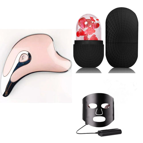 Electric Gua Sha Facial Massager | LED & Microcurrent