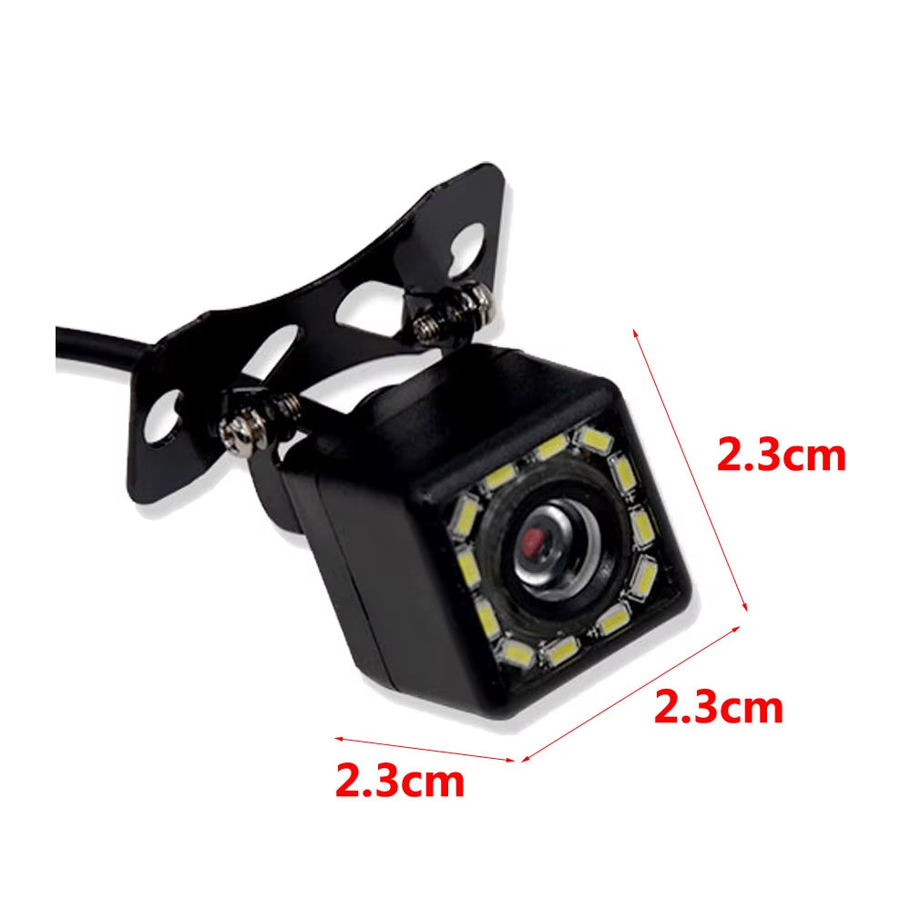 IR Car Rear View Camera Wide Angle Reverse Parking Waterproof CCD LED Auto Backup Monitor Universal for BMW New HD Night Vision