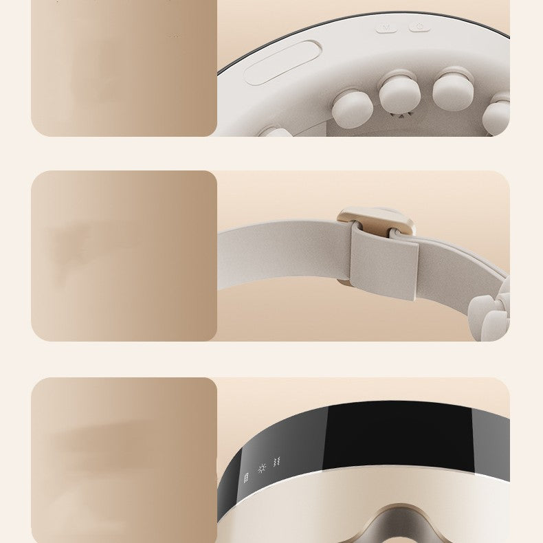 Nano Steam Eye Massager features diagram