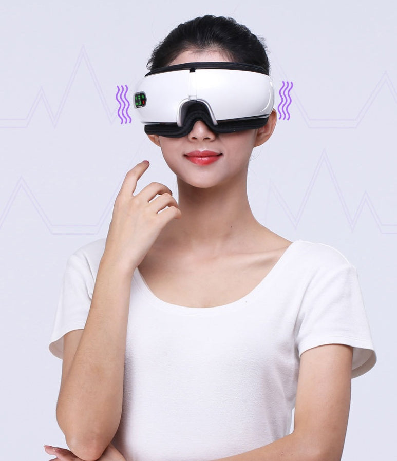 Smart Eye Massager USB charging port detail