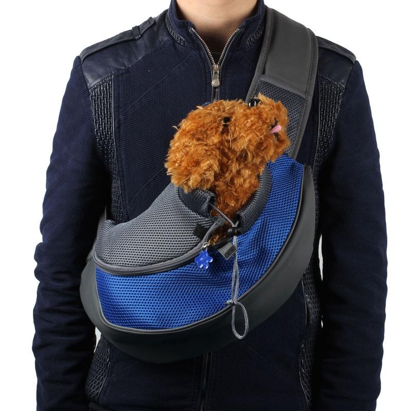 Pet carrier backpack with cat inside