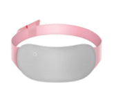 Cordless heated cramp relief belt fastened around the waist
