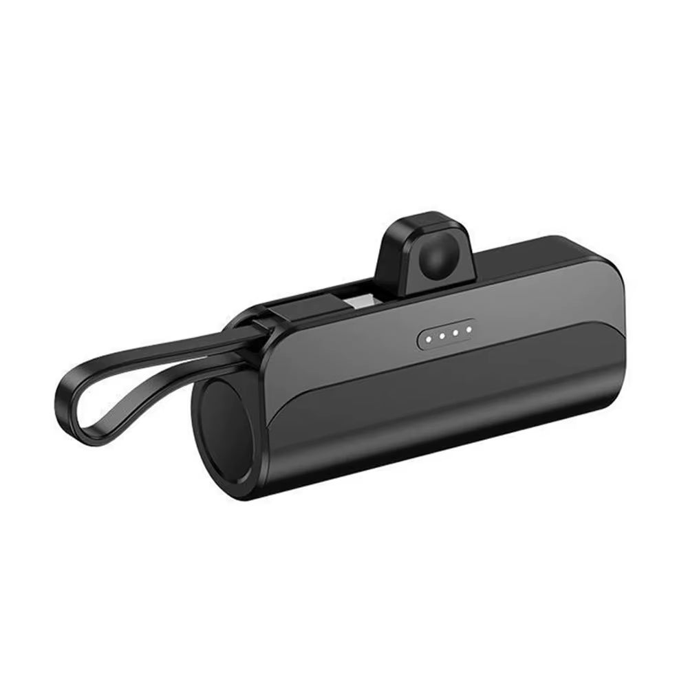 New 5000Mah Mini Magnetic Capsule Power Bank Emergency Charger Backup External Battery Suitable for Type-C Xiaomi Iphone Samsung