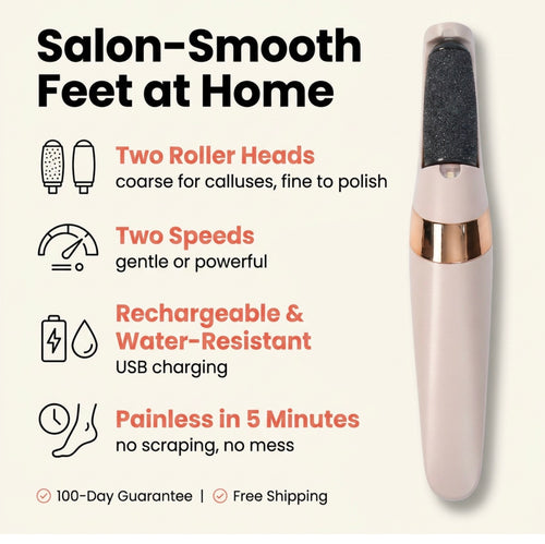 Silk Foot Pro — Electric Callus Remover