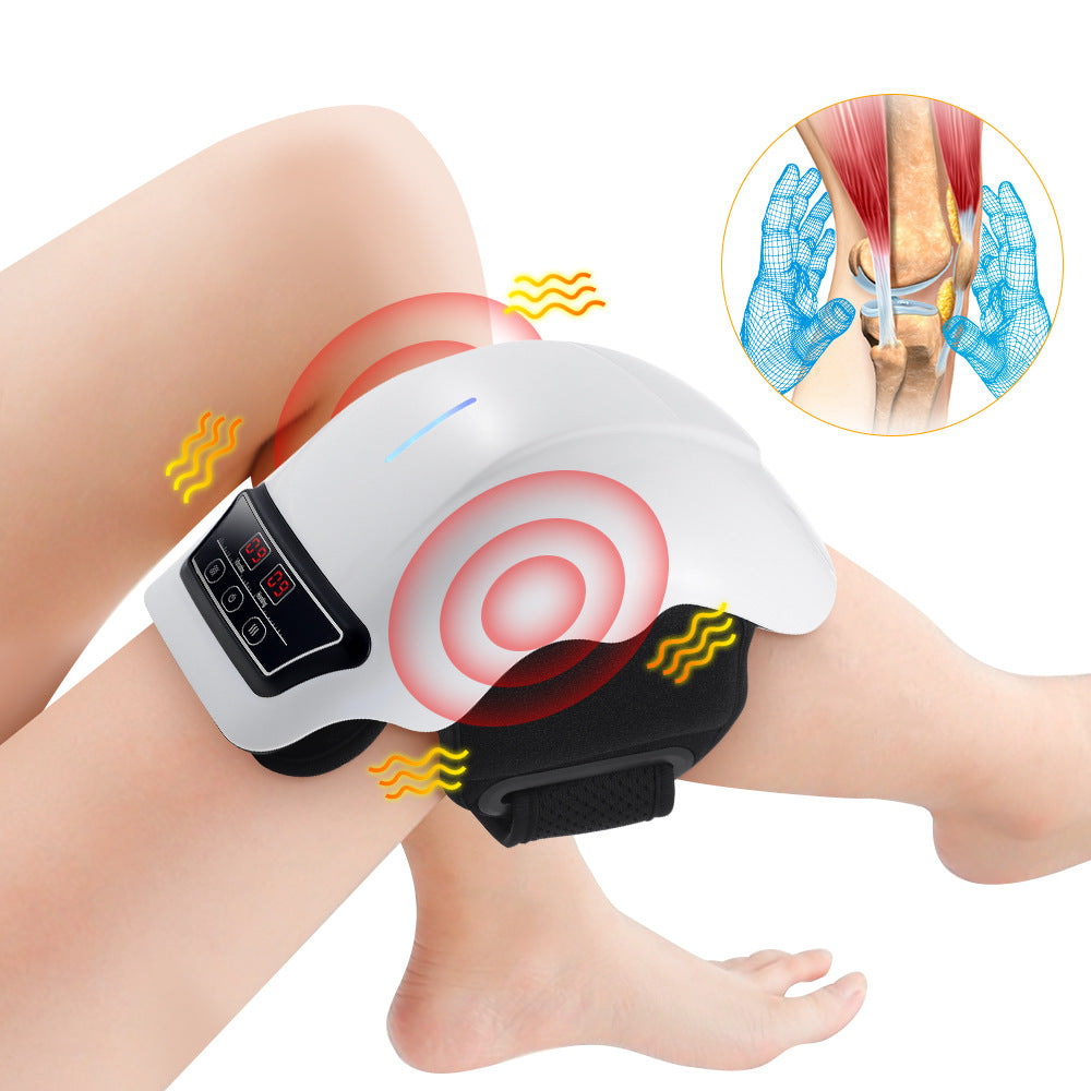 Heated knee massager - heat and vibration
