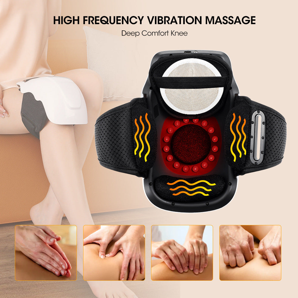 Heated knee massager - controls