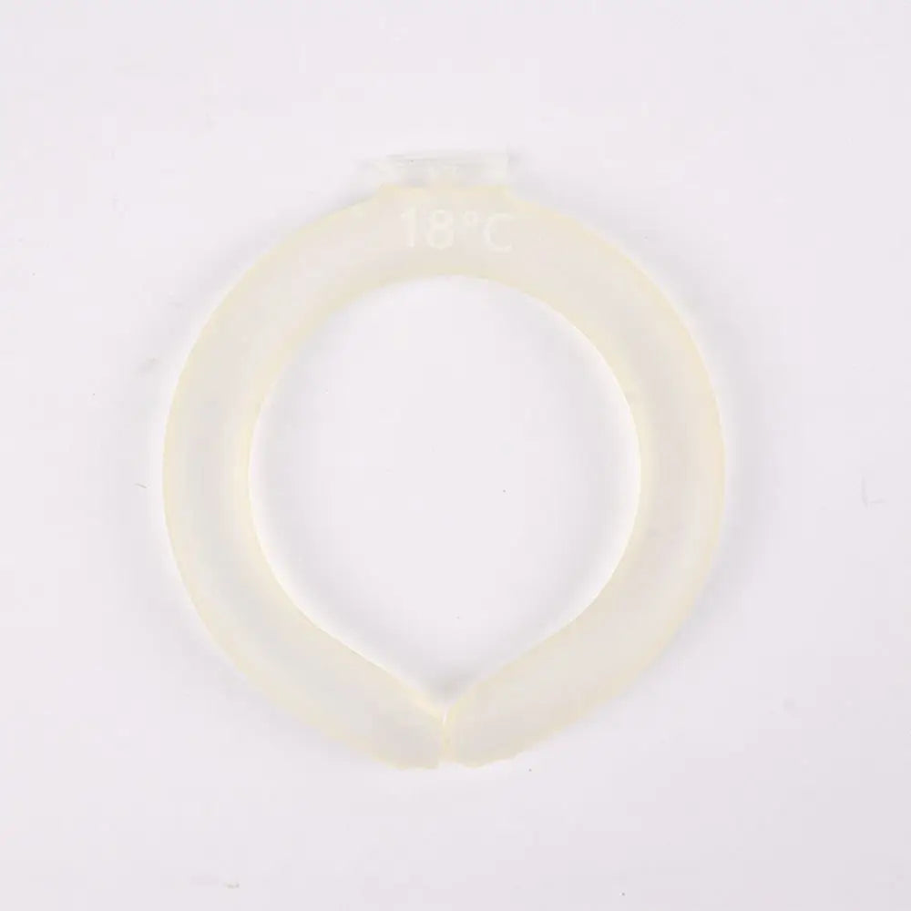 Collar Tube Neck Cooler Ice Pack Reusable Neck Cooling Ring Ice Maker Gel Liquid Cooling Neck Wraps Fitness