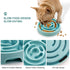 Maze slow feeder bowl, top view