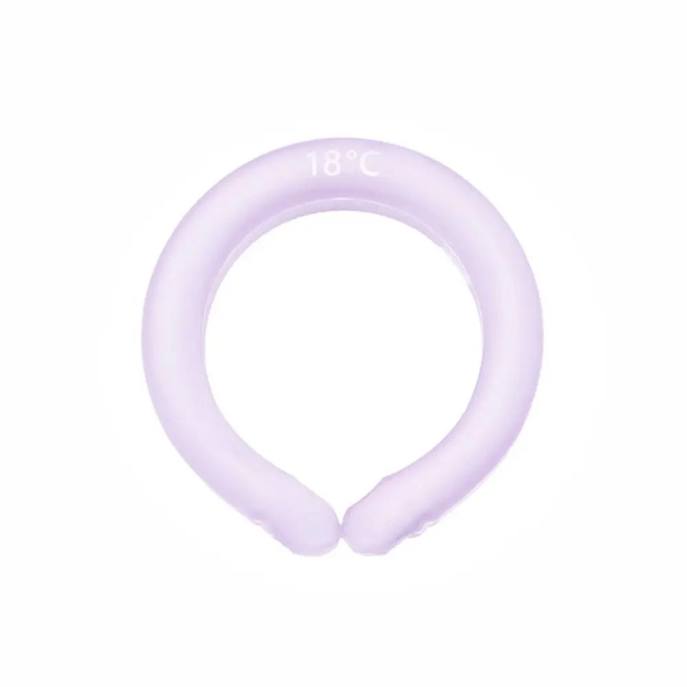 Collar Tube Neck Cooler Ice Pack Reusable Neck Cooling Ring Ice Maker Gel Liquid Cooling Neck Wraps Fitness