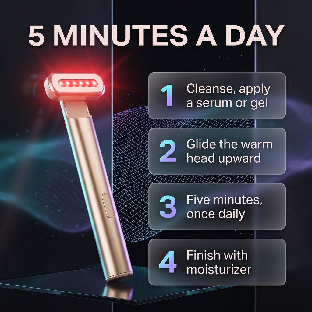 How to use — 5 minutes a day