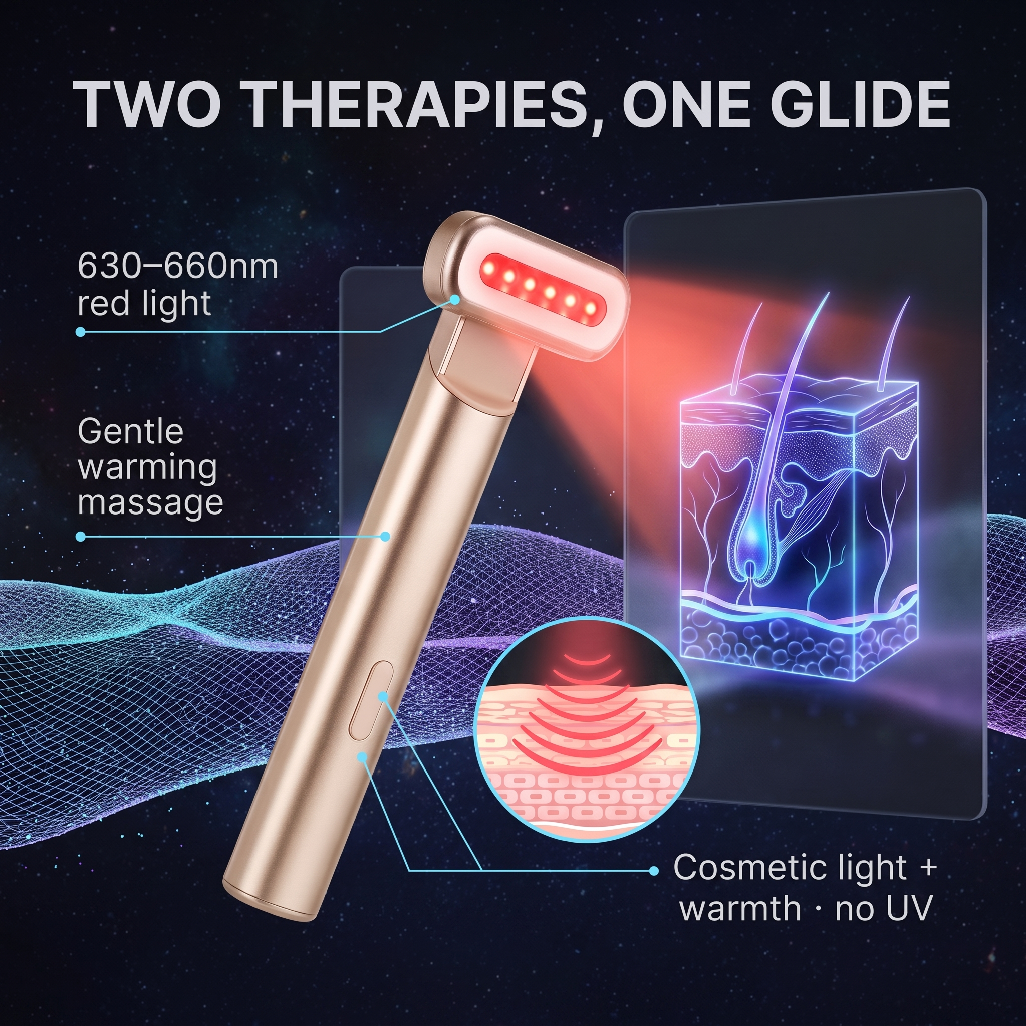 Two therapies, one glide — mechanism