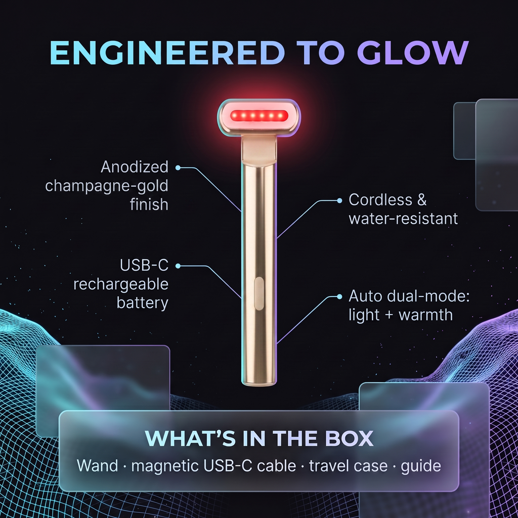 Features — engineered to glow